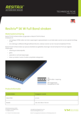 Resitrix SK W Full Bond stroken - TF